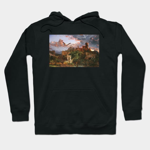 The Kaiju of War, 1851 Hoodie by Two Cat Club